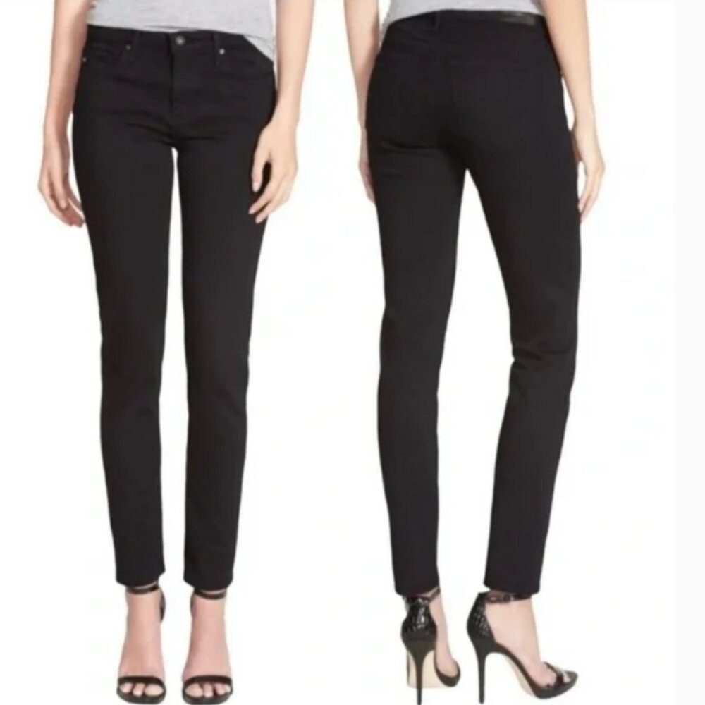 Adriano Goldschmied The Stilt Cigarette Leg Jeans in Black Size 27R